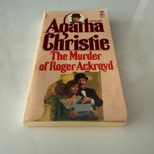 The Murder Of Roger Ackroyd Paperback By Agatha Christie 1970 Vintage Mystery